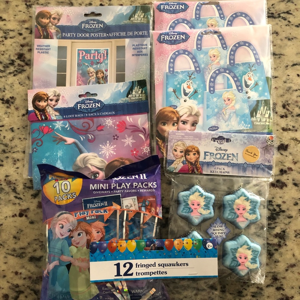 Frozen Birthday Party Supplies New